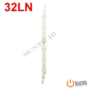 بک لایت مرغوب 32 اینچ ال جی مدل 32LN شامل سه شاخه 7 ال ای دی
