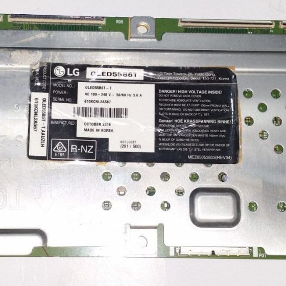 برد تیکان تلویزیون الجی OLED55B6T