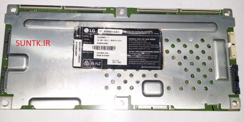 برد تیکان تلویزیون الجی OLED55B6T