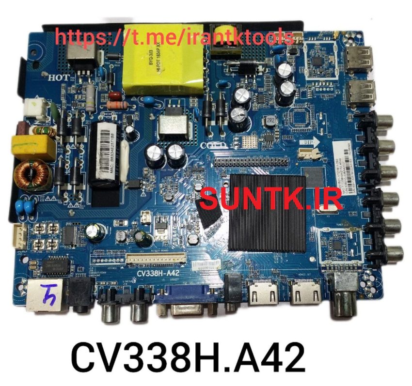 برد مین تلویزیون CV338H-A42
